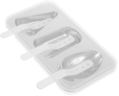 MAGICLULU moule à glace moules à sucettes glacées pour bébé moules à glace pour bébé smoothie fabricant de sucettes glacées moule à sucettes glacées pratique Acier inoxydable Silver