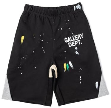 YANGSMEN Retro High Street Hip Hop Graffiti Pantaloncini Sportivi per Gli Uomini E Le Donne Sport Estivi Pantaloncini Casual-Color-4||XL