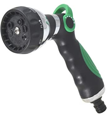 ibasenice Arroseur de Jardin Pistolet Arrosage Modes Différents Pulvérisateur Haute Pression pour Lavage Voiture Nettoyage Champs Toilette Animaux