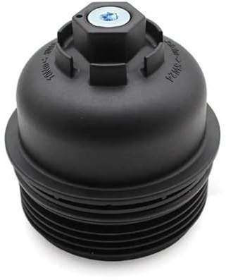 NEGRO Conjunto de tapa de carcasa de filtro de aceite, apto for Hyundai, Santa FE DM Tucson Ix35 Maxcruze, apto for KIA, Sportage Sorento R 2.0 2.2 aceite 26315-2F001 tapa del filtro del coche