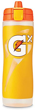 Gatorade Gx Kitchen Hydration System - Non-Slip Squeeze Bottles & Sports Drink Concentrate Pods, Yellow, Plastic