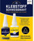 COLLA BICOMPONENTE Nera- 2K Set Colla per Legno, Colla per Plastica, ABS, Metallo, Ceramica - Pasta Saldante Super Forte - Con Adesivo e Granulato