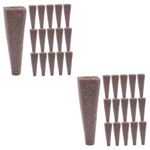 BESPORTBLE 100 Pièces Blocs De Terre De Culture Accessoire De Jardin Blocs Nutritifs pour Fleurs Végétales Bloc Nutritif pour Culture Hors-Sol Boue De Carbone Biologique Légume Hydroponique