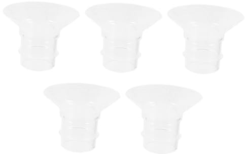 WEKAMOS Inserts De Bride En Silicone Universels Pour Tire-lait Portables, 5 Tailles, Accessoires Sûrs Et Pratiques Pour Allaitement Bébé, Kit 5 Pièces