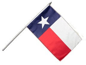 Digni® Drapeau USA US Texas sur hampe