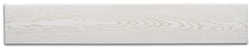 Decosa Deckenpaneele Stockholm in Esche weiß - 5 Packstücke à 12 Paneelen 100 x 16,5 cm (= 10 qm) - Decken Paneele aus Styropor