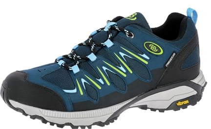 Brütting Damen Expedition Walkingschuhe, Marine Blau Lemon, 41 EU
