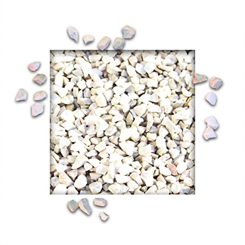 KiesKönig 25 kg Marmorsplitt Creme Weiss