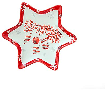 Hervit Piatto Stella Berry Porcellana 26Cm