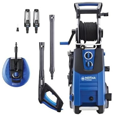 Nilfisk Premium 190-12 Power EU Pressure Washer Straightened Electric 650 l/h Blue Black