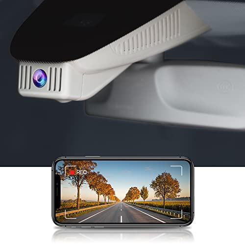 Fitcamx Dashcam 4K Passend für Mercedes-Benz GLC W204 W205 & C Class X253 (Model 6251), OEM Autokamera 2160P UHD Video WiFi, G-Sensor, Loop-Aufnahm, WDR Dasch-cam Auto, Plug & Play, 64-GB-Karte