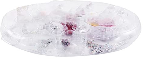 Zeelyde - Portaflotantes hinchables para piscina, accesorios de bañera de hidromasaje, bandeja de barra de mesa fresca