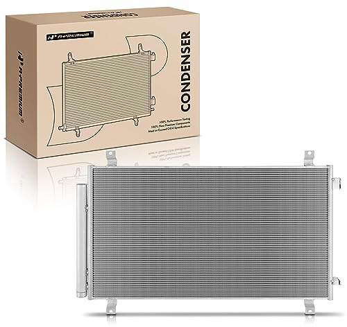 A-Premium Air Conditioning A/C Condenser Compatible with Acura MDX 2014-2018 & Honda Pilot 2016-2022, Passport 2019-2021, Ridgeline 2017-2023, V6 3.5L