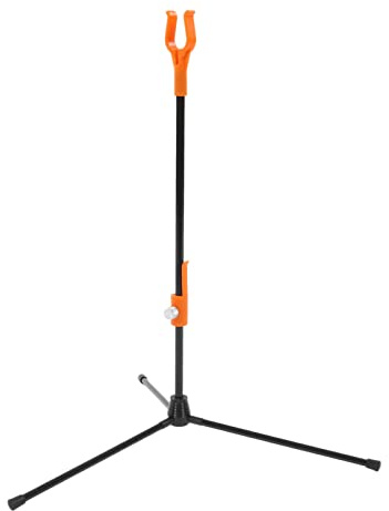 Recurve Bow Rest, Tir à l'arc Repose-Arc en Alliage d'aluminium Détachable Réglable pour la Chasse (Orange)
