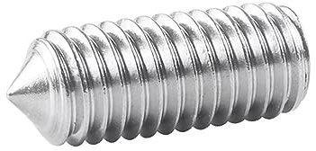 SYDARSYN Viti Senza Testa a Punta Conica in Acciaio Inox Viti Grani Viti a Brugola M10x12mm (10 pz)
