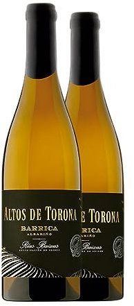 Altos de Torona Barrica Albariño Rías Baixas Crianza 75 cl Vino blanco (Caja de 2 Botellas de 75 cl)