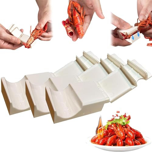 Crawfish Sheller, Shrimp Peeler, Crawfish Shucker, Portable Lightweight Kitchen Gadget, Efficient Crayfish Shelling Device (3 Pcs)
