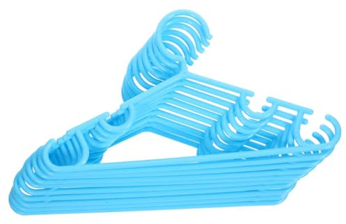TOGEVAL 10stücke Kunststoff Kleiderbügel Für Kleidung Platzsparende Kleiderständer rutschfeste Oberfläche Langlebige Bügel Für Kinderkleidung