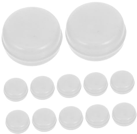 minkissy 100pezzi Inserti Sonaglio di Plastica Accessori per Sonagli Giocattoli Ricambio per Scatola Sonaglio per Animali Domestici e Ragazzo Ragazza Ragazza