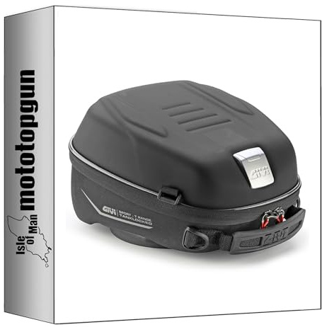 givi tankrucksack st605+ tanklock schwarz 5 lt + träger kompatibel mit suzuki dl 650 v-strom 2017 2018 2019 2020 2021 2022 2023 2024 mototopgun st605+ + bf01