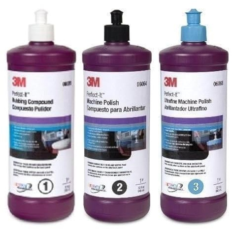 1Pk - 3M - Perfect It Buffing & Polishing Compound 06085 06064 06068
