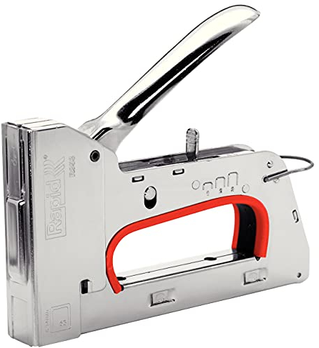 Rapid PRO R353 Handtacker - Kompakter Tacker aus Stahl für Holz und Stoffe, für Typ 53 Klammern (6-14 mm), Ergonomisch, Rückschlagfrei, Zum Polstern und Dekorieren