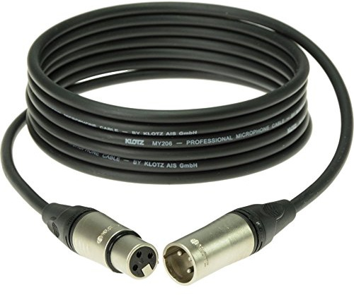 Klotz M1 Prime Mikrofonkabel 20m Xlr/Xlr schwarz