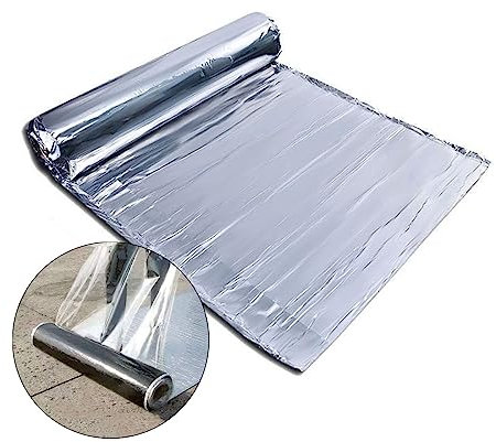 Bitumentape Wasserdichtes Aluminiumklebeband, auslaufsicheres Reparaturband für den Außenbereich zum Abdichten und Befestigen von Dachpappen, Oberflächenrissen, Fensterbanköffnungen, Rohrbruch (1x10m)