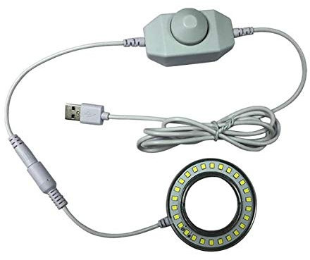 Light Ring For Microscope SANQTID Wylie WL 2050 LED USB Powered Dust Proof, Durable Construction for Reliable Everyday Use and Mobile Repair