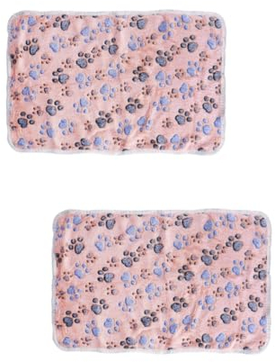Sosoport 2St Fleecedecken Katzendecke Hundedecken für mittelgroße Hunde Kissenbett für Haustiere Couchbezug Haustierzubehör Haustiermatte Haustier matratze für Hunde Sofabezug der Hund