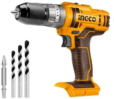 Ingco Trapano avvitatore con percussore 12 V non include caricabatterie e batterie
