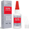 30g Glass Glue Fast Dry, Clear Super Glue for Wood, Ceramics, Metal, Plastic, Waterproof and Heat-Resistant