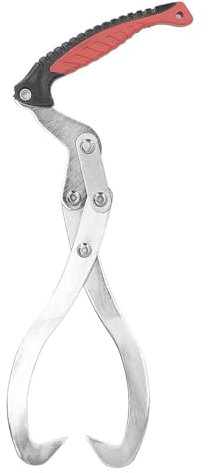 ANCLLO Pinze per Tronchi - Morsetti per Sollevamento Tronchi con Impugnatura Antiscivolo, Strumento Scorrevole per Tronchi in Acciaio, Operazione per Risparmiare manodopera