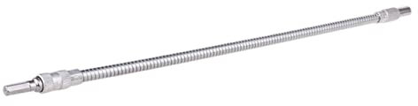 LIFKOME Drill Screwdriver Bit Holder Extension Rod Metal Construction Bendable for Tight Spaces