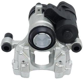 Right Electric Rear Brake Caliper 272mm Discs for Audi A3/ VW Golf/Seat | W/ Motor, 8V0615423, O/S Driver Side