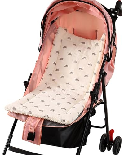 Stützkissen für Kinderwagen, mit schönem Muster, herausnehmbares Wagenpolster, bequemer täglicher Gebrauch für einfaches Waschen des Kinderwagens