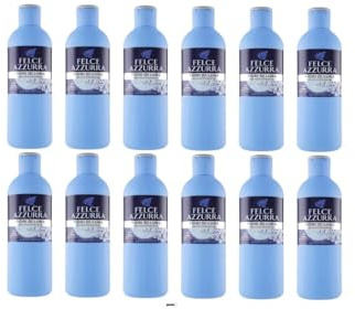 12 x Felce Azzurra Bagnodoccia Fiori di Luna, gel doccia 650 ml + italy shop service keyring