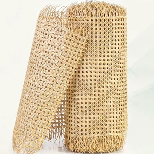 MZECH Rejilla Mimbre Natural 60 x 150cm, Ratan Rollo Mimbre, Mimbre Rollo, Rattan, Rollo Ratan, Ratan por Metros, Rollo de Mimbre para Muebles, Armario Ratan, Silla Ratan Aparador Cabecero(60x150cm)
