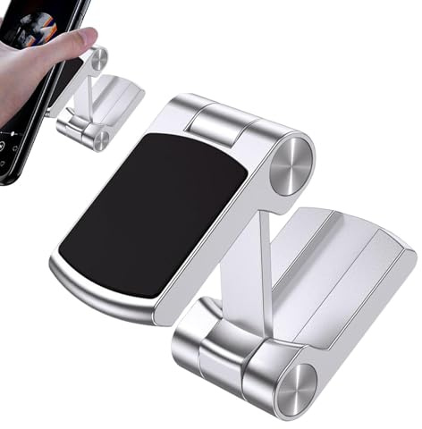 Genérico Soporte Magnético para Teléfono en el Coche | Cuna Plegable para Smartphone y Automóvil - Soporte De Teléfono con Rotación 360 Grados para Coche,para Navegación En Y Viajes con Móvil