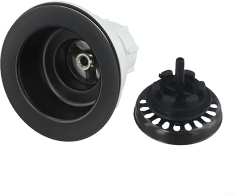 Bride de filtre d'évier en plastique pour mini panier, diamètre de vidange de 114 mm, convient pour ouverture d'évier de 83 à 90 mm, adaptateur de bonde d'évier de cuisine