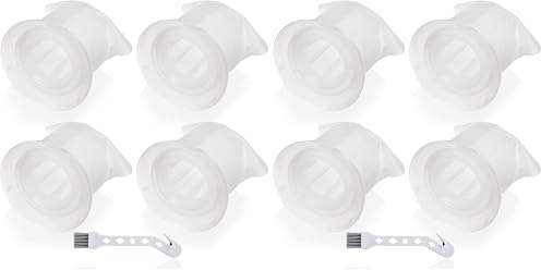 Leadaybetter 4 Stück Filter für Vorwerk Kobold VC100 Akku Staubsauger VC 100 Schmutzfilter Ersatzfilter für Vorwerk VC 100 Handstaubsauger (Packung mit 2)