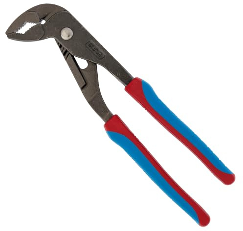 Channellock GL10CB 9.5-Inch Grip Lock Tongue and Groove Plier with Code Blue Grips