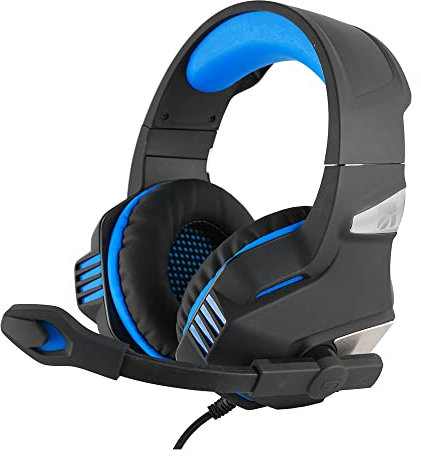 Xtreme Cuffia Gaming Horizon X24 Pro Headset - Playstation 4 - Connettore Mini Jack da 3,5 mm - Colore Nero - Microfono Regolabile - Altoparlante da 50 mm - Filtro Riduzione Rumori di Fondo