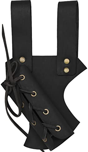 VENTDOUCE Medieval Renaissance Epées Rana, 10 Cuir épées Chevalier Accessoires Facilement compatibles épées Universelle, Couteau, machette, épées Chevalier