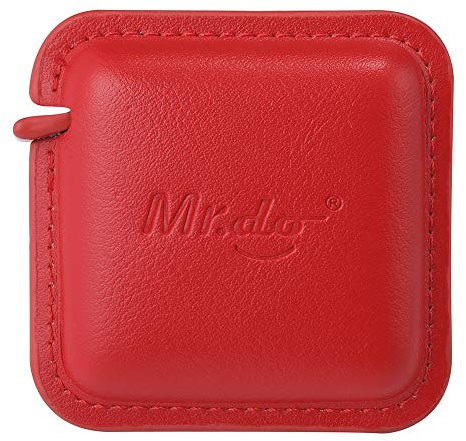 Mr.do Tape Measure for Body Measuring Tape Sewing Cloth Tailor 200 cm / 79 Inch Retractable PU Leather Red