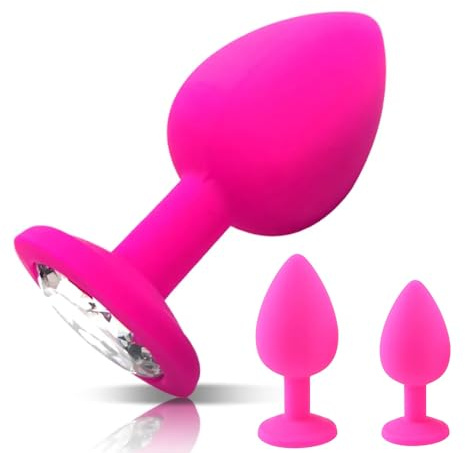 3st/set Silikon Par Leksaker (Rosa)