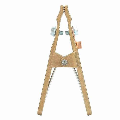 Morsetto a Coccodrillo per Saldatura, 260/300/500A Ottone a Forma di Saldatura a Terra Morsetto per Saldatrice Morsetti per Saldatura in Ottone Morsetto per Saldatura Resistente