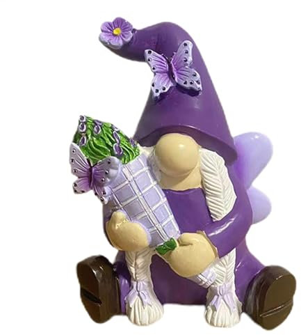 Nain de Jardin Décoratif - Figurine Nain en Résine Style Vintage et Fait à la Main | Parfait pour Décorer Votre Extérieur Avec Humour, Statue De Nain Amicale, Facile à Utiliser