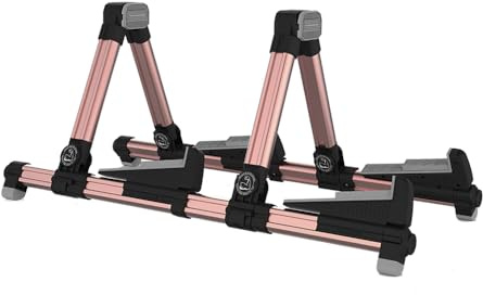 Ajustable Plegable Guitarras Soporte un Marcos para Acústica Clásica Eléctrica S Ukuleles Titular (Tipo único) (Tipo doble)