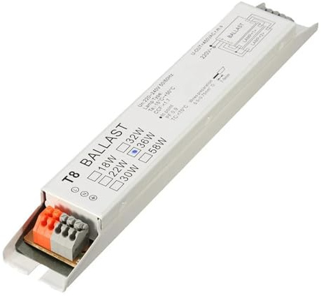 NIWPPKIMX 1 PIÈCES 220-240V AC 2x18W 2x30W 2x36W 2x58W Large Tension T8/T5 Ballast Électronique Lampe Fluorescente Ballasts(T8 2x58W)